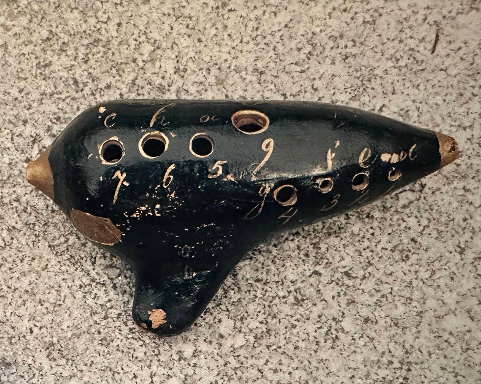 4 Terres vernissées diverses - Musique Instrument et sifflet.jpg