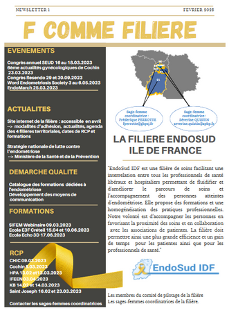 ENDOSUD IDF . Newsletter 02/2023 