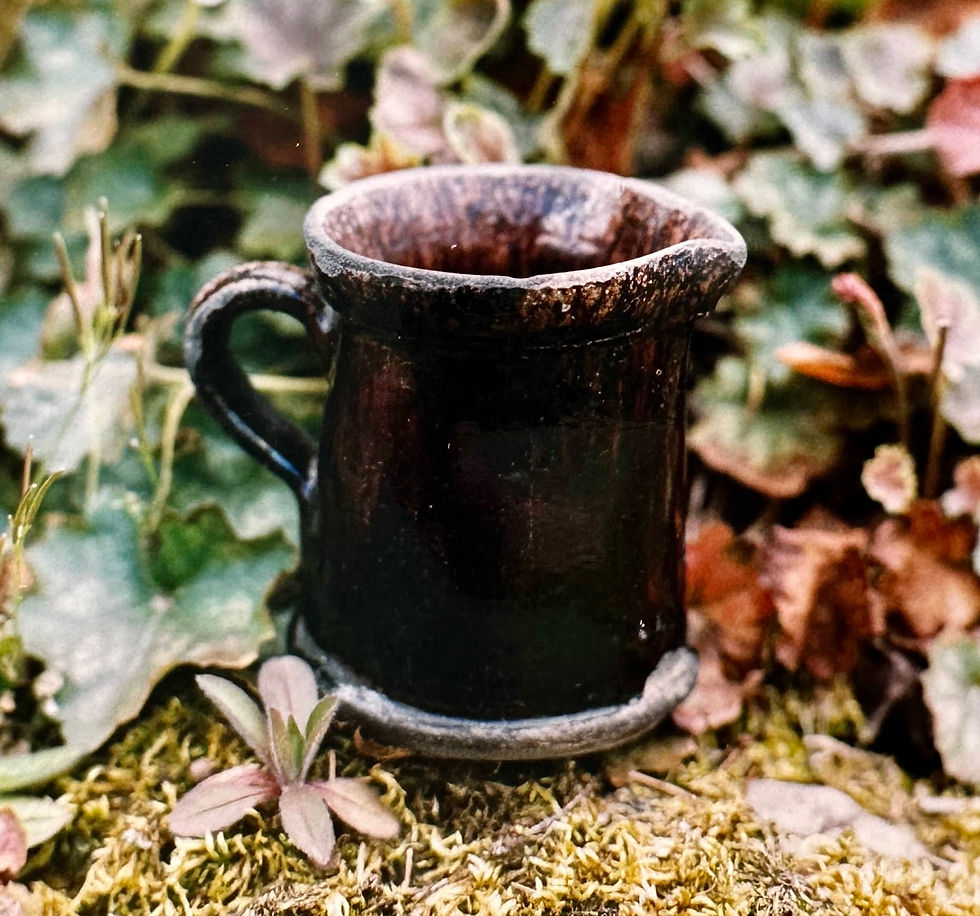 4 Faïence du Beauvaisis XIXe - Objets divers