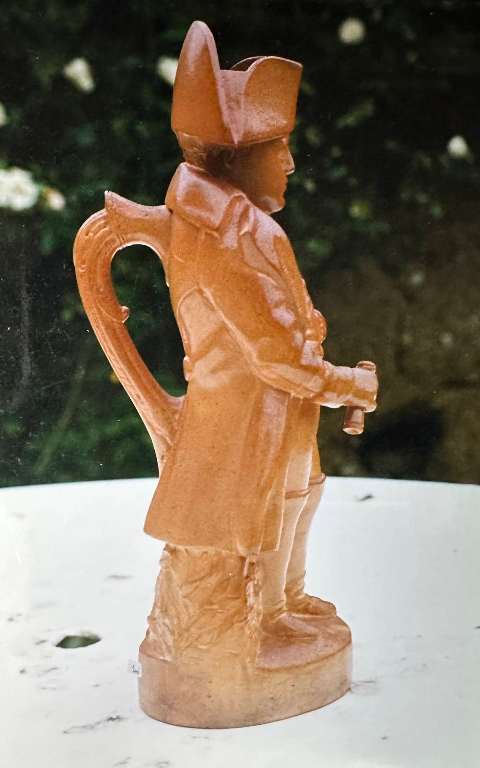 1(e) Faïence du Beauvaisis XIXe - Pichet anthropomorphe