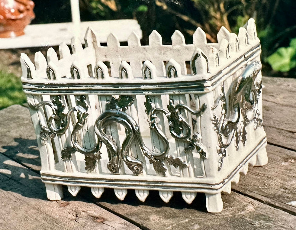 9 - Faïence de Langeais XIXe - Objet divers