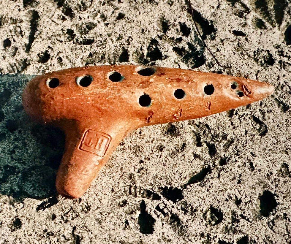 3 Terres vernissées diverses - Musique Instrument et sifflet.jpg