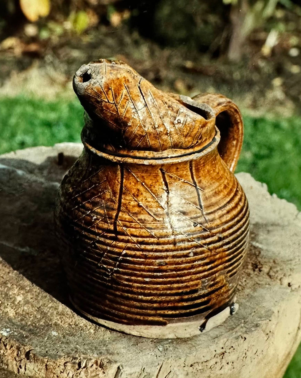 4(a) Grès de la Puisaye - Pichet  XIXe