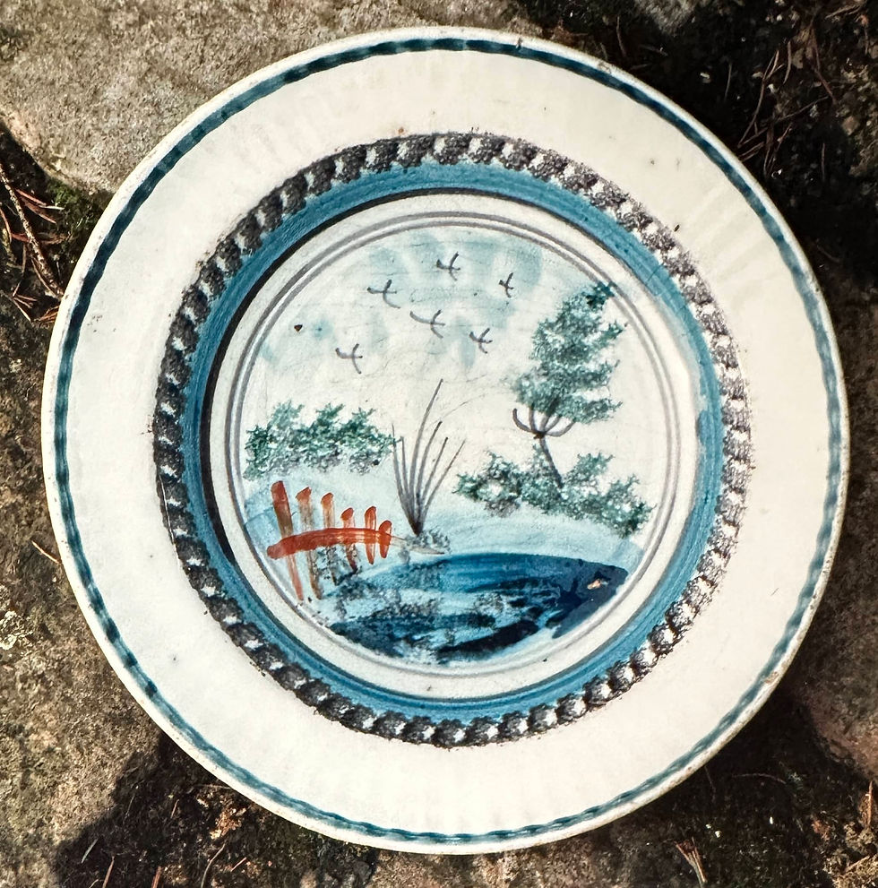 13 Faïence du Nord XIXe - Assiette.jpg