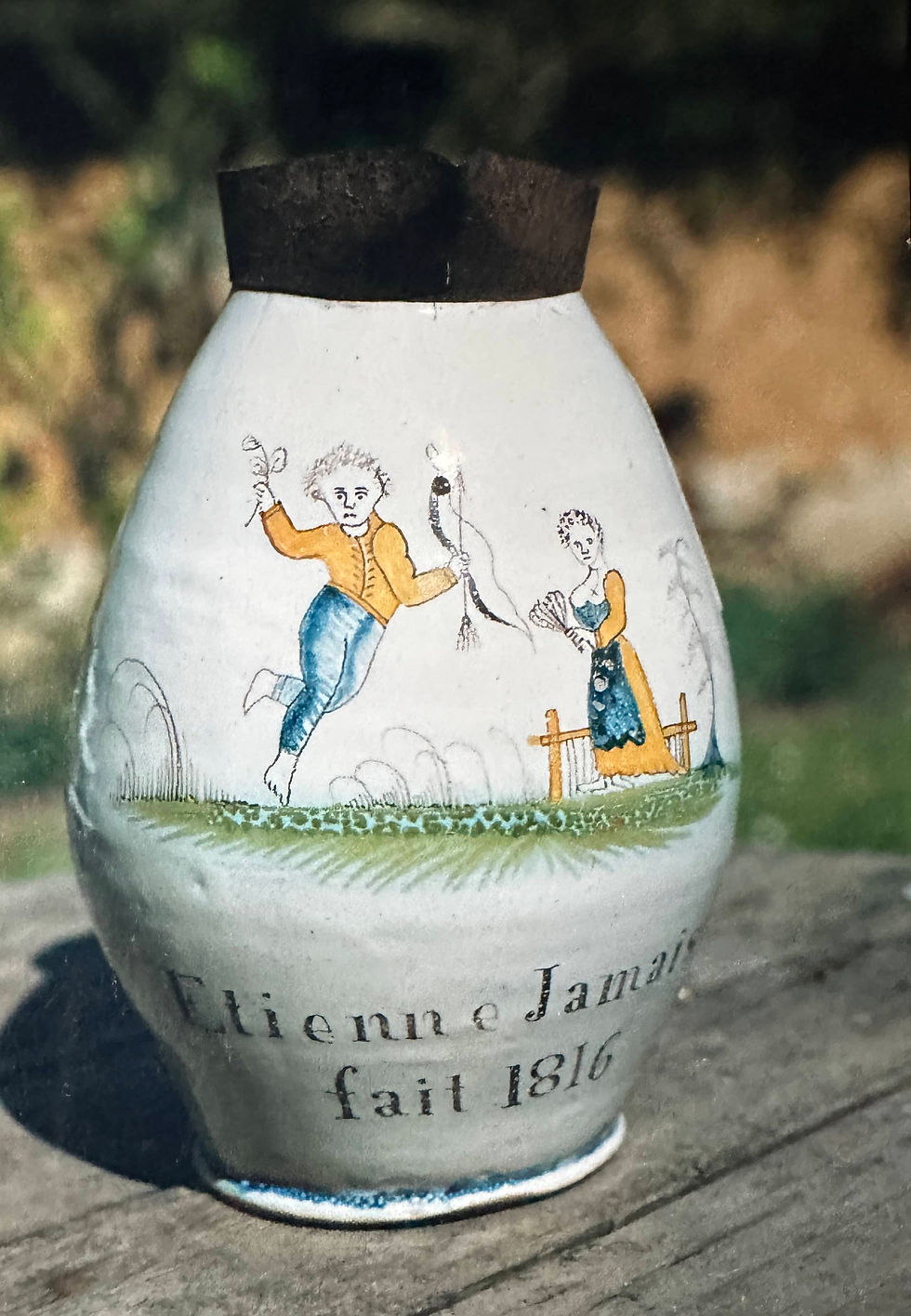 4 Faïences du Beauvaisis XIXe - Pichet