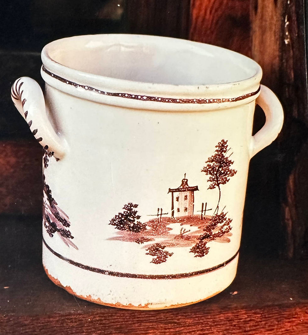 11 - Faïence de Sinceny - XIXe  Objet divers