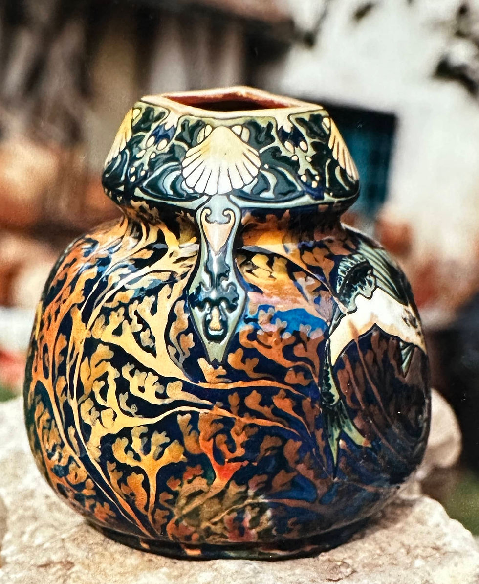 45(b) - Faïence de Montières - XIXe Vase