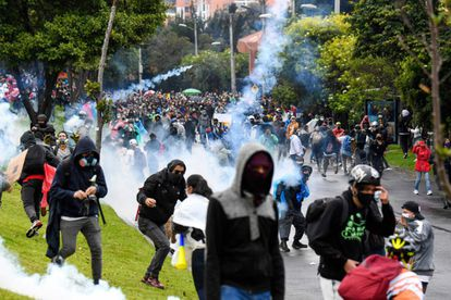 Manifestaciones actuales y bloqueos en Bogotá, lunes 31 de mayo