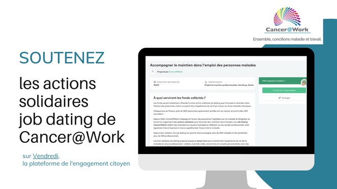 Comment agir en faveur du maintien dans l'emploi des personnes malades avec Cancer@Work ?