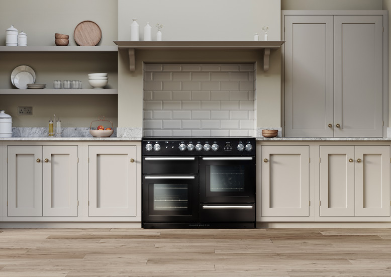 Rangemaster at Derwas Welshpool - Black