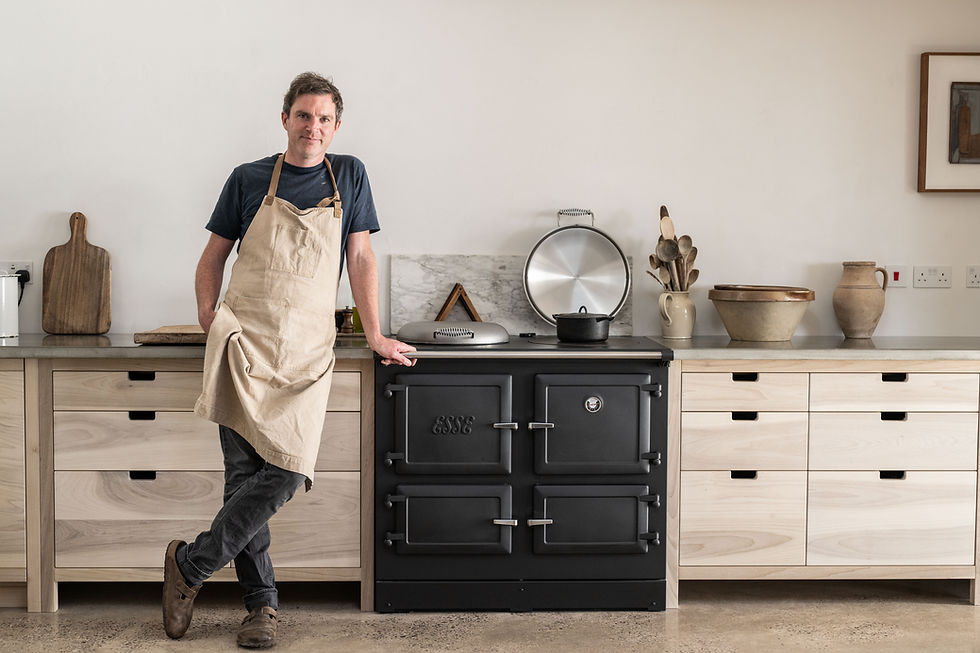 Esse Range Cooker 1000 T6 Gill Meller stand in kitchen