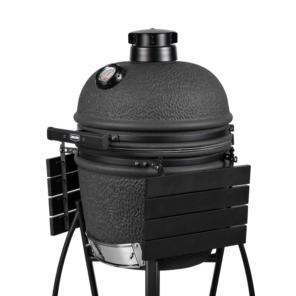 Thumbnail: Grill Guru Matt Black Prime BBQ Large 46cm