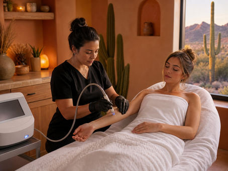 stretch mark removal treatment at Siren Skin Care, Tucson Arizona