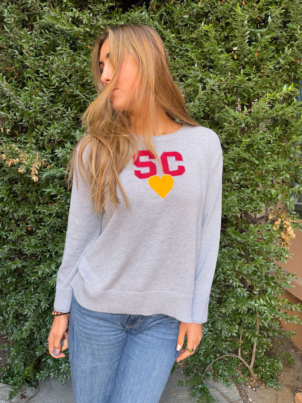 Thumbnail: RePomped Light Gray SC sweater