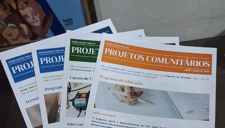 Papeis escrito Projetos Comunitários