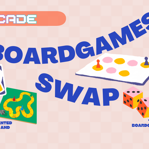 R-CADE Easter Boardgames Swap Campaign