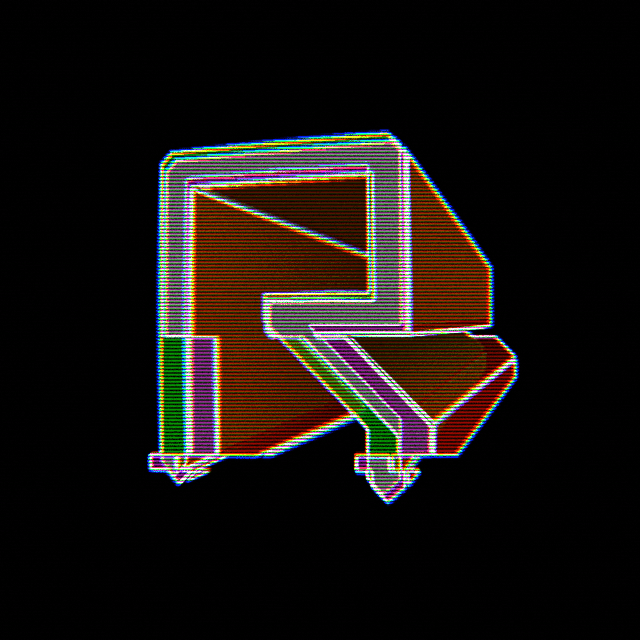 R-CADE Logo Glitch