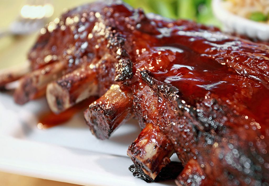 Arranged Food and Objects