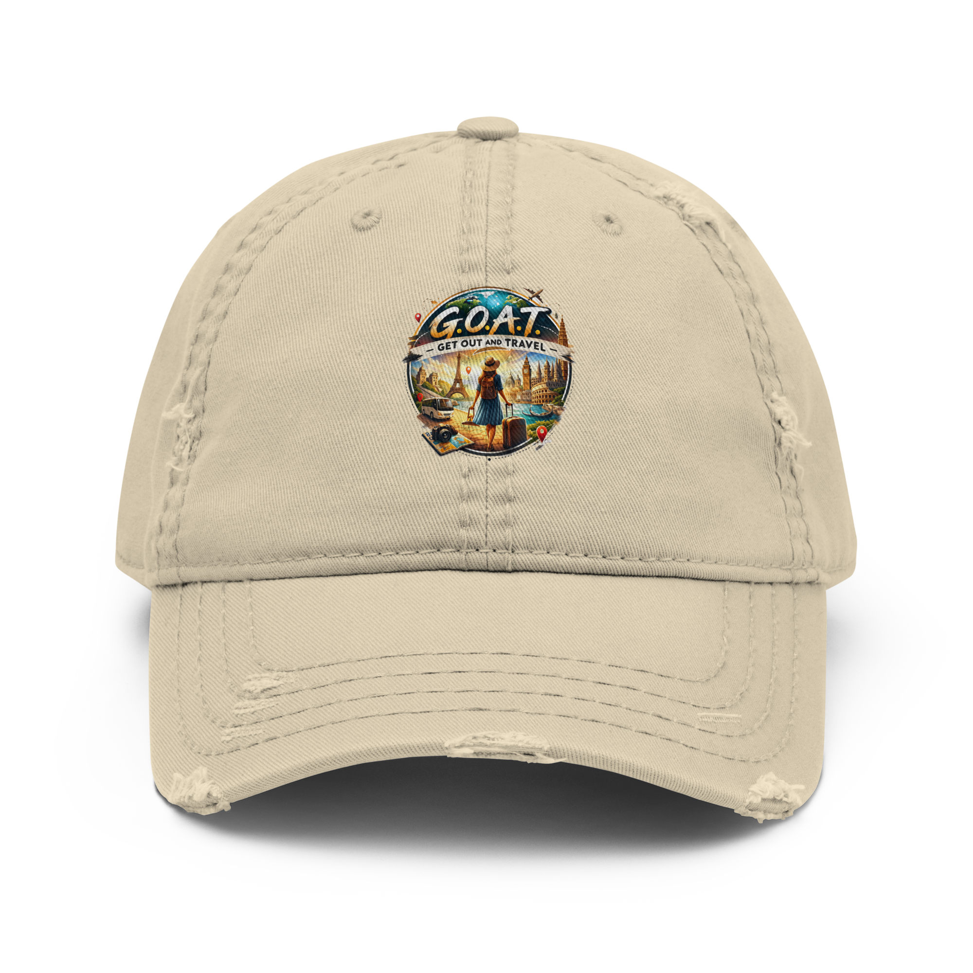 Distressed Dad Hat