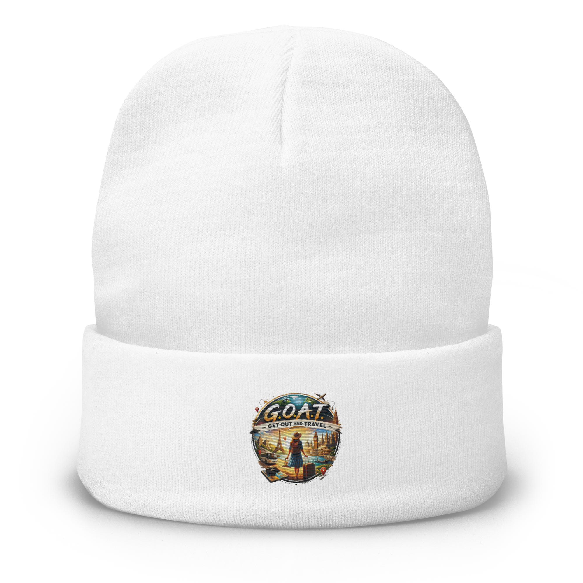 Embroidered Beanie