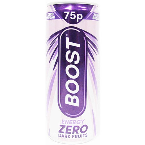 Boost Zero Dark Fruits 24 x 250ml