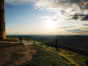 A vista de Évora monte