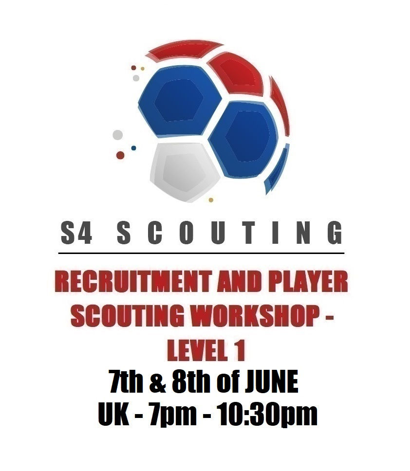 RECRUITMENT AND PLAYER SCOUTING WORKSHOP - LEVEL 1