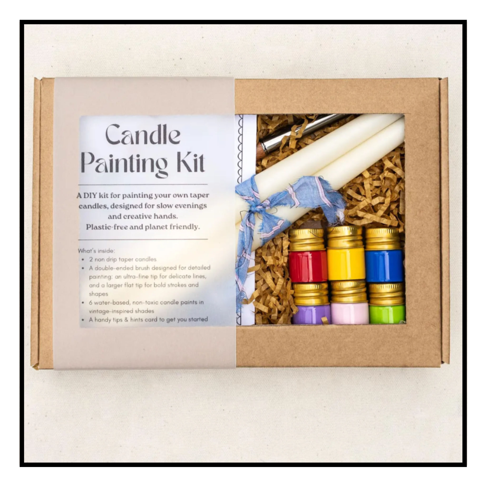 Tired Starling Studio DIY Candle Painting Kit