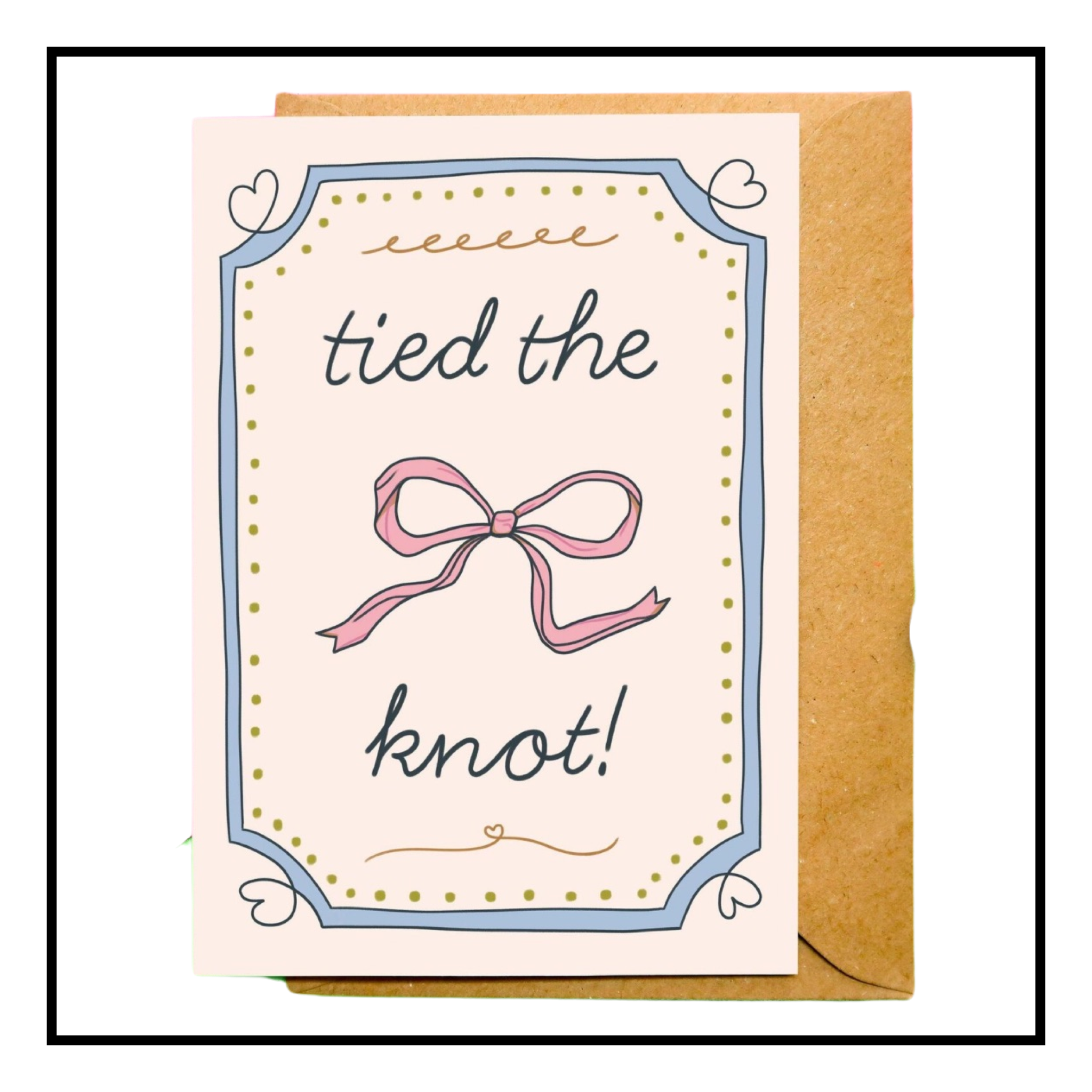 Emily Peet Illustrations Tied The Knot Greeting Cards