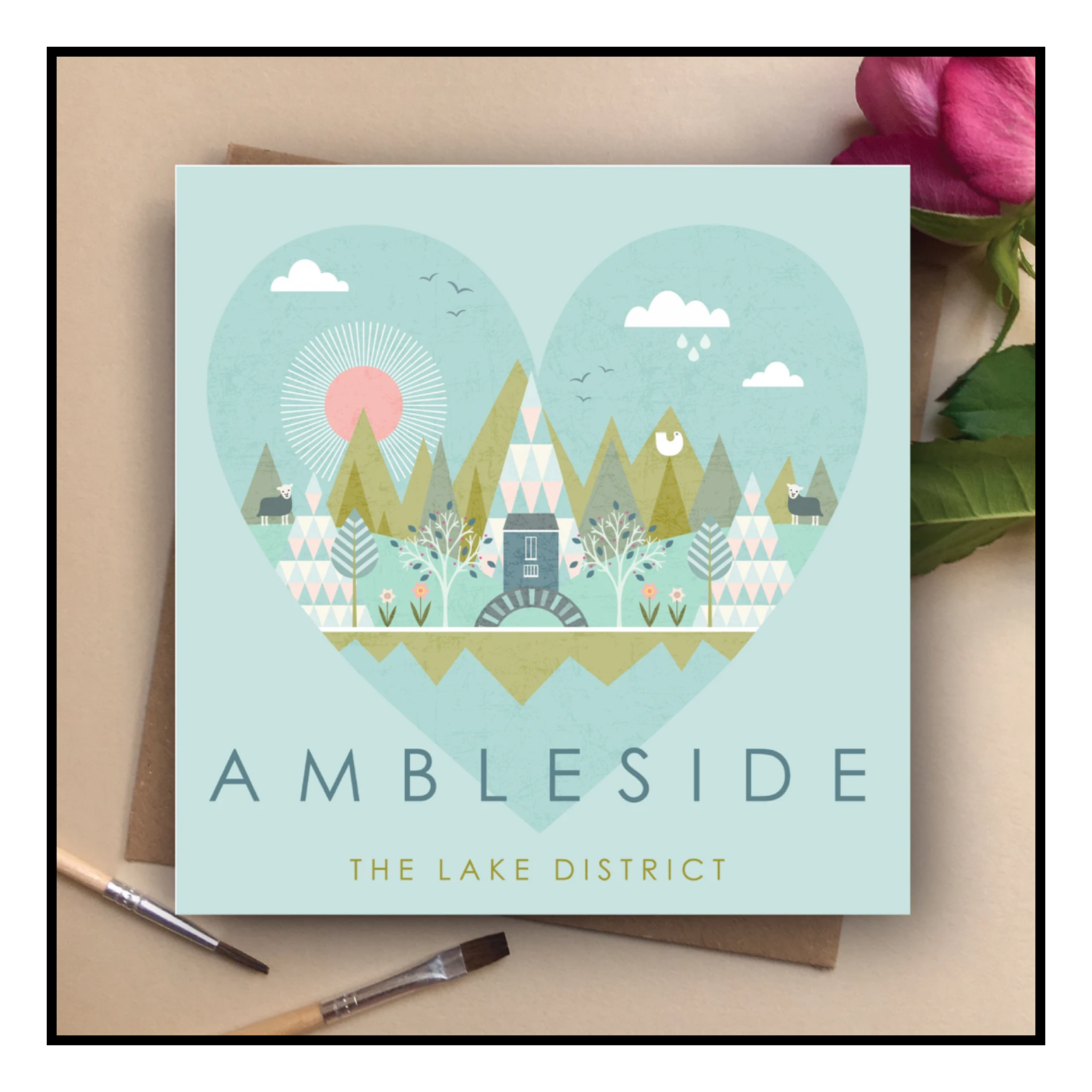 Hilberry Designs Ambleside Greeting Card