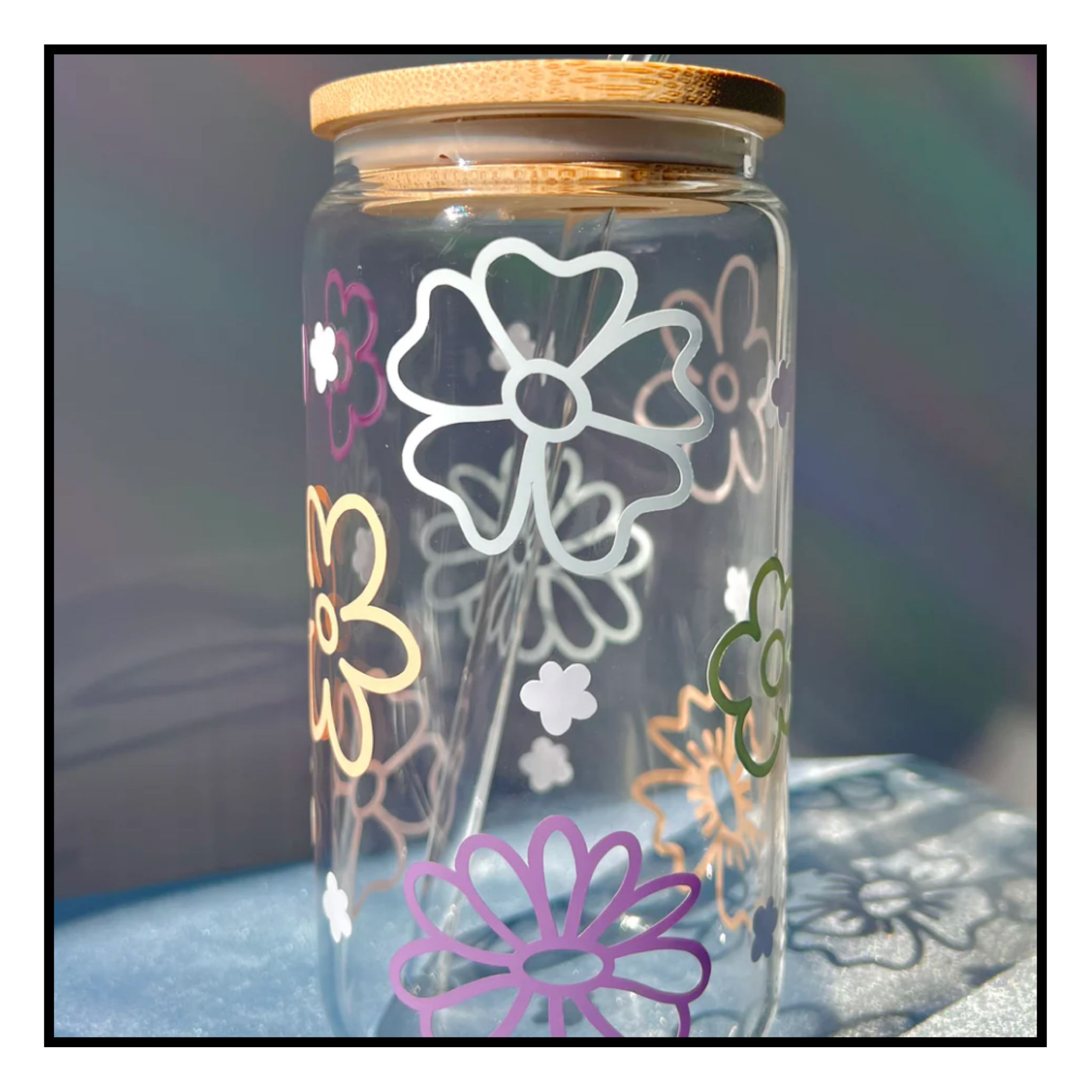 Poppodopolis Happy Flowers Can Cup