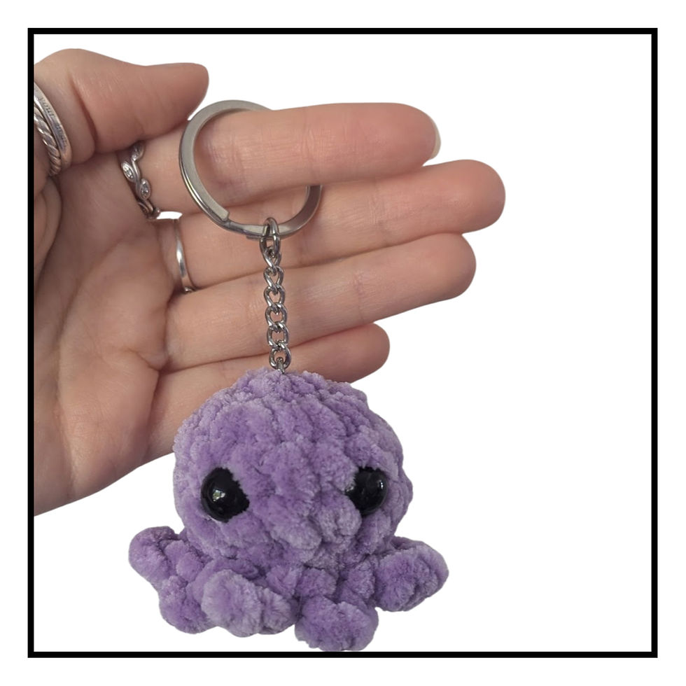 Thumbnail: Cotton Fox Crochet Octopus Keyring