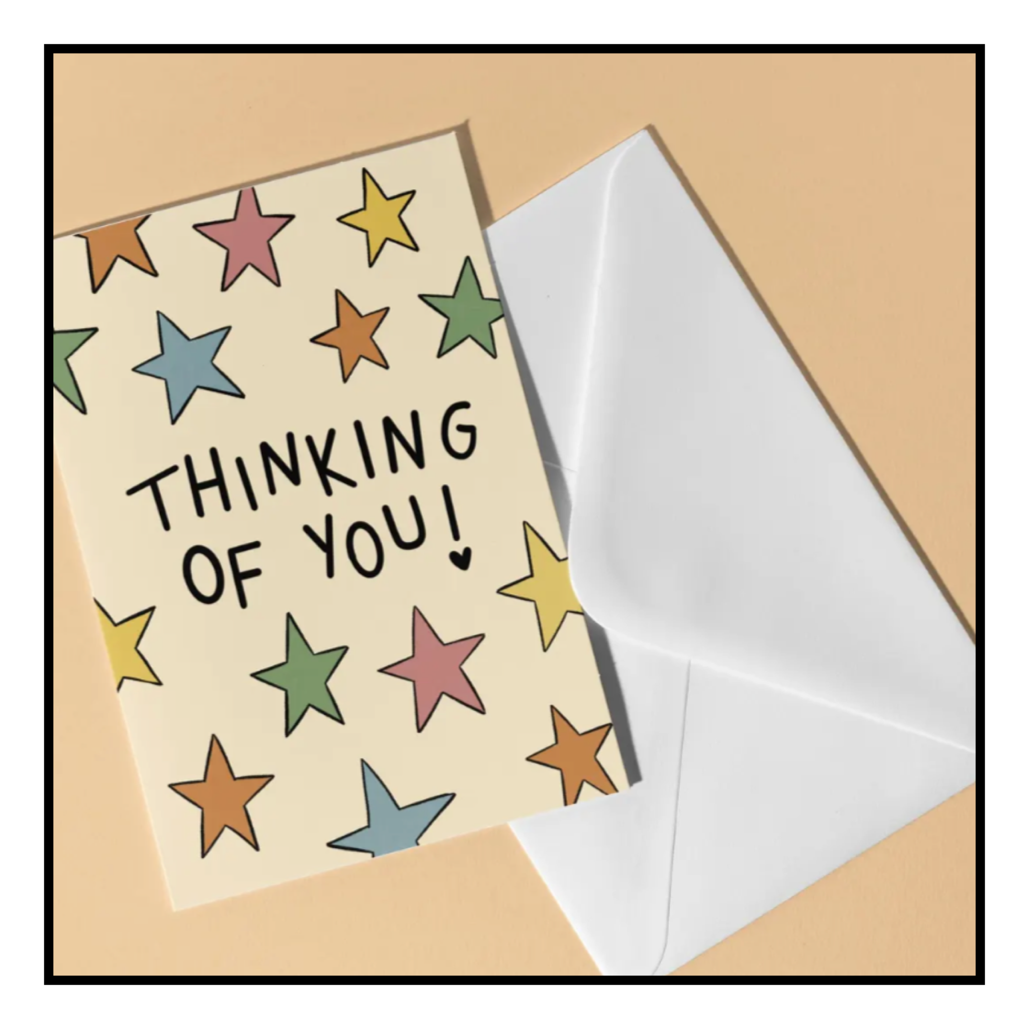 Periodic Print Thinking Of You Greeting Card