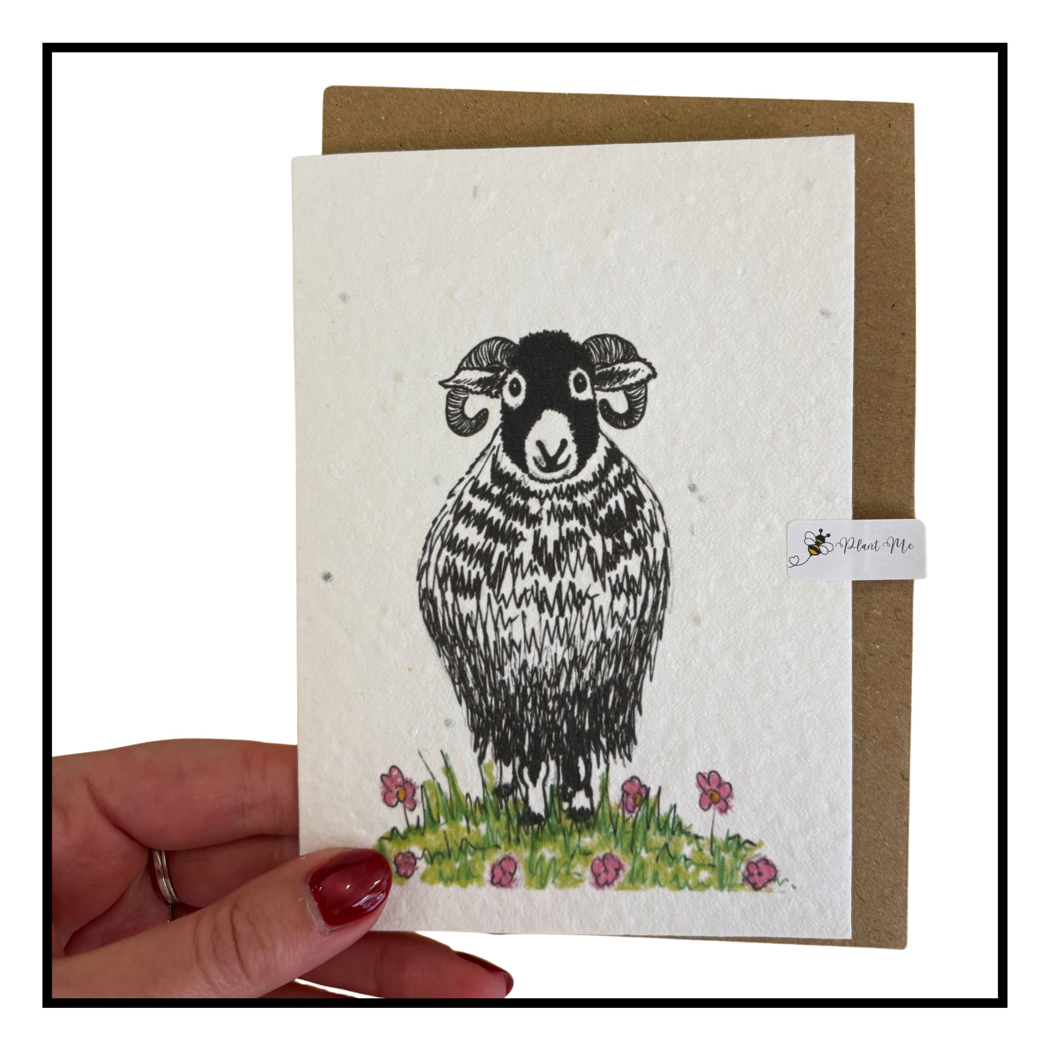 Betsy Bumble Designs Ram Seed Card