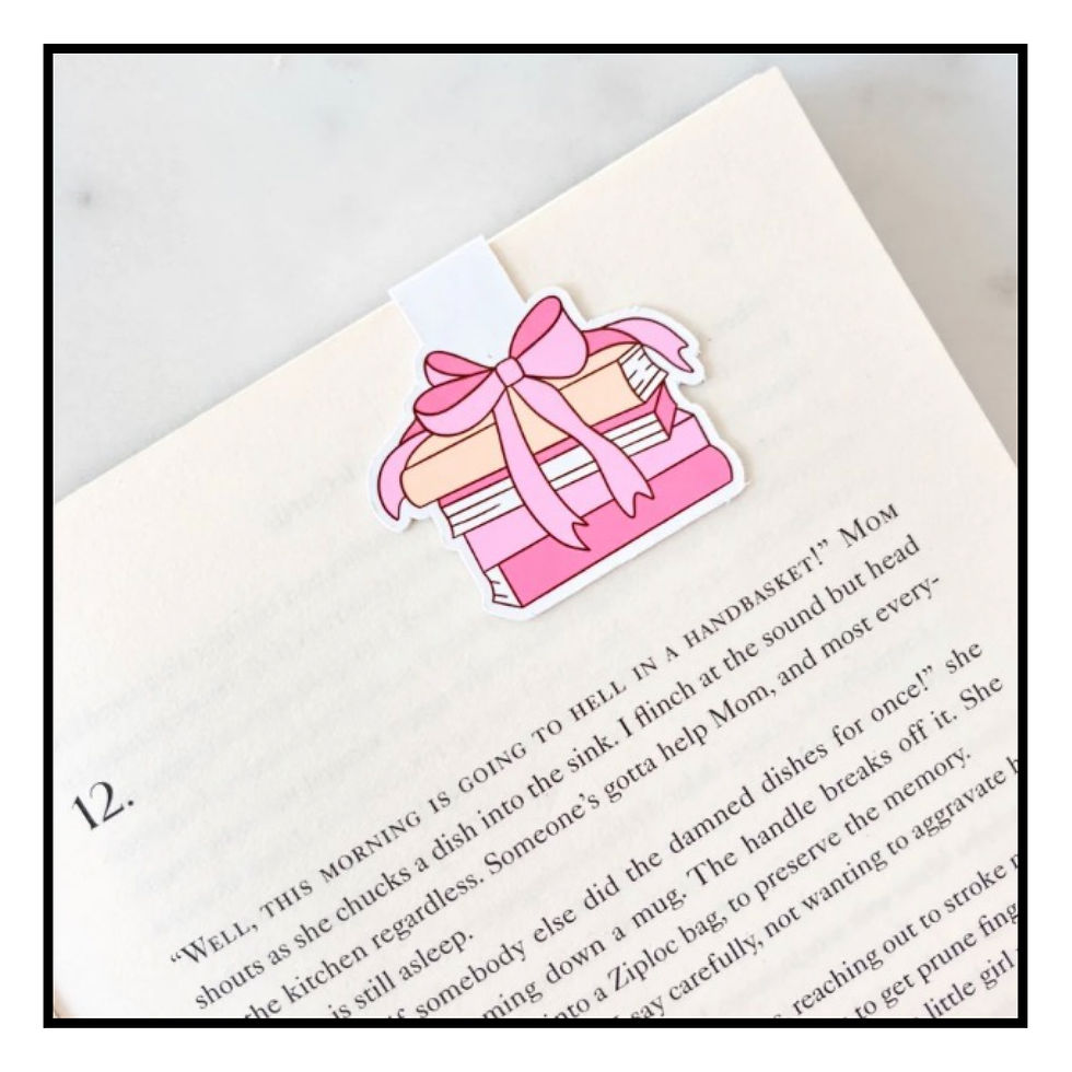 Thumbnail: Fleurs On Sunday Magnetic Bookmark
