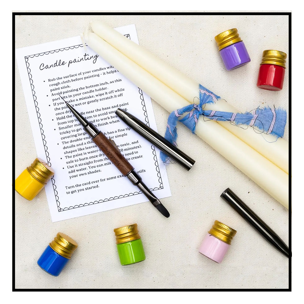 Thumbnail: Tired Starling Studio DIY Candle Painting Kit