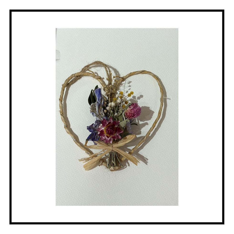 Thumbnail: The Blossomist Of The Lakes Dried Flower Greeting Cards