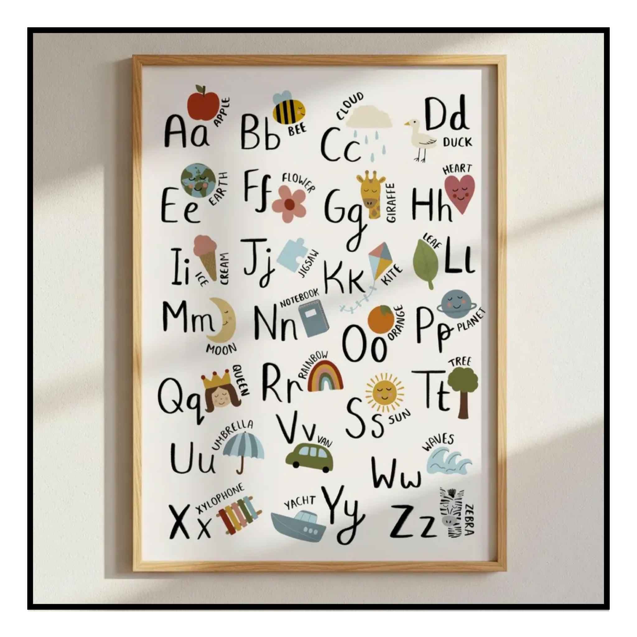 Periodic Prints Alphabet Print