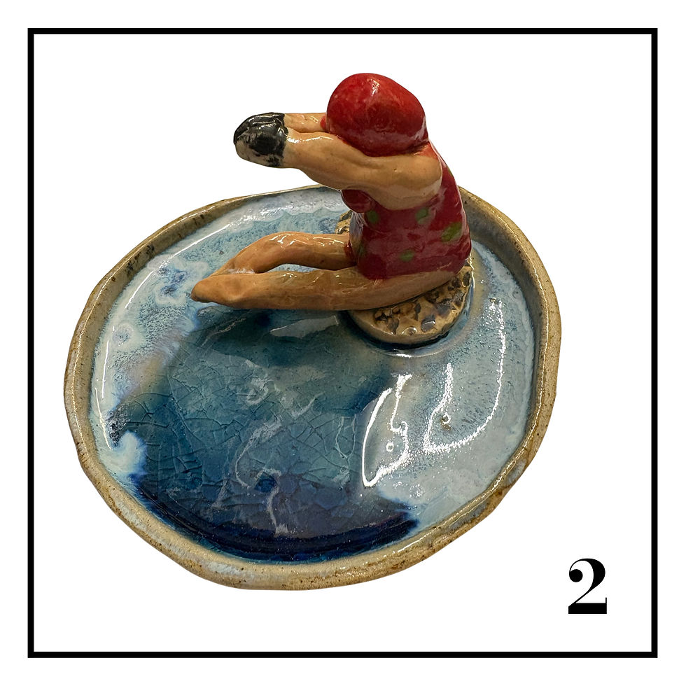 Thumbnail: Temerity Pots Wild Swimmers Trinket Trays