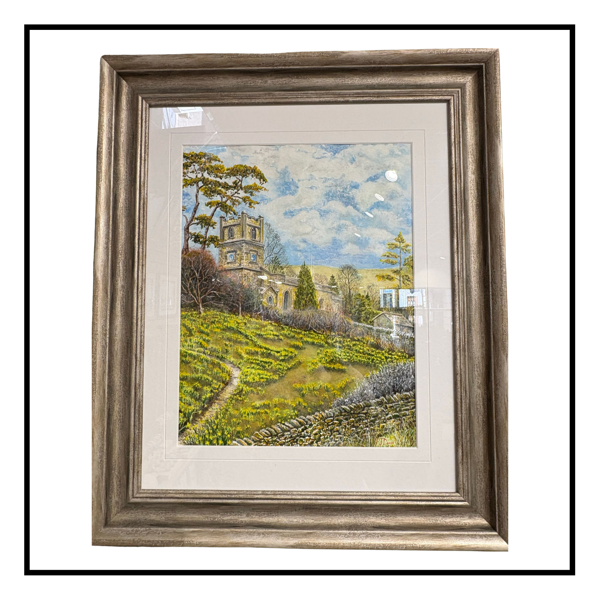Paul Dixon  Dora's Field Framed ORIGINAL 