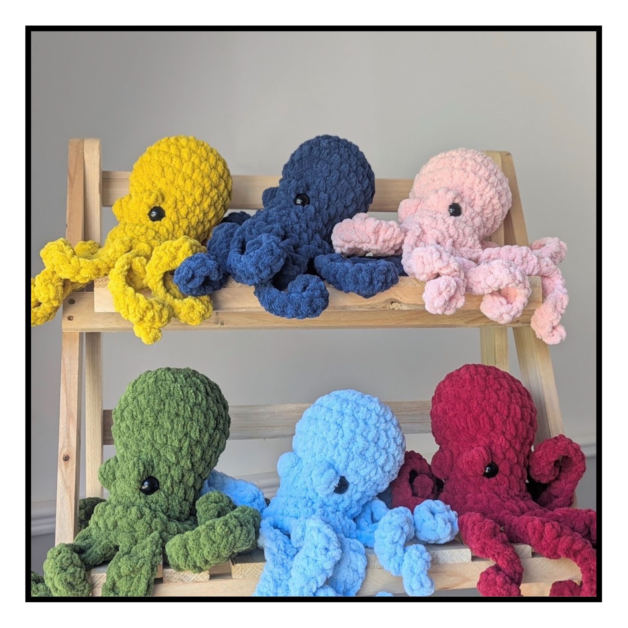 Cotton Fox Crochet Small Drift Octopus