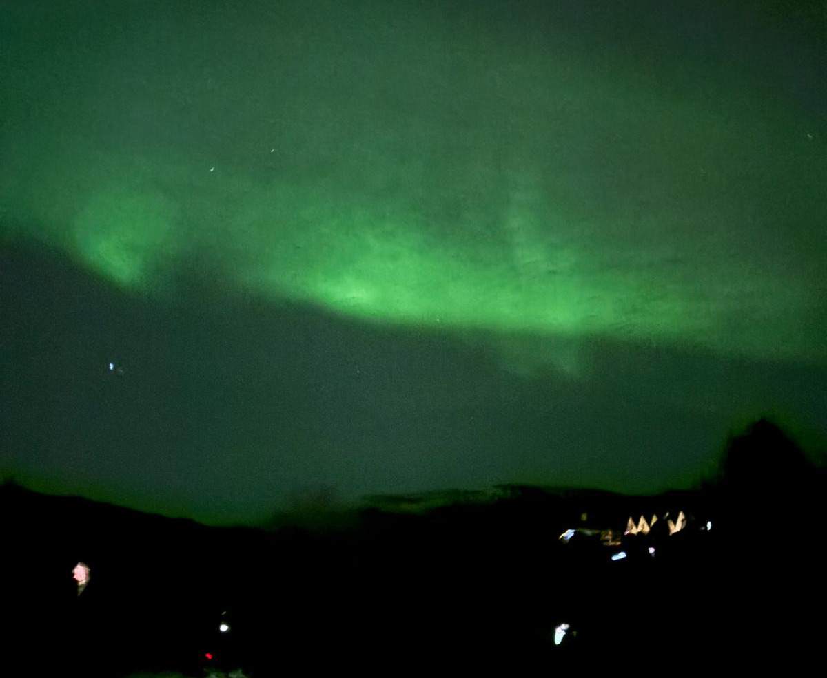 Aurora Boreal na Islândia