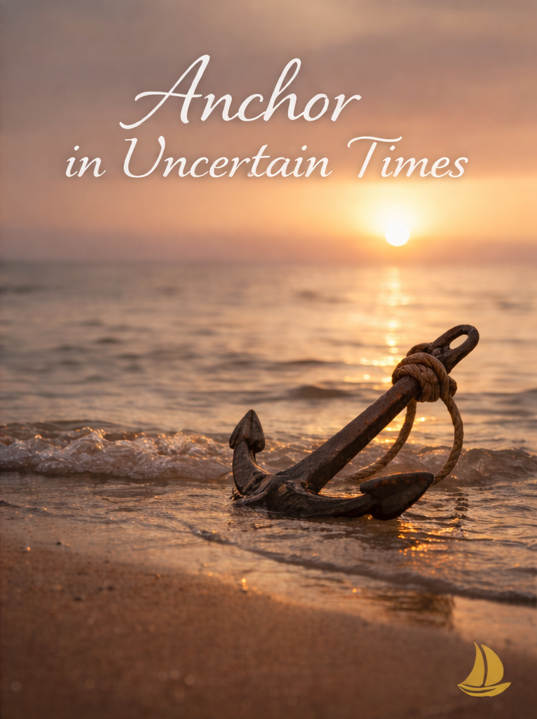 An anchor as a sign of God’s nearness, strength, and faithfulness in turbulent times.