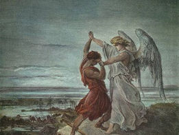 Jakob kämpft mit dem Engel