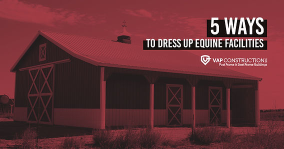 Design Details - 5 Ways to Dress up Equine Facilities Design Details - 5 Ways to Dress up Equine Facilities