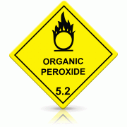 organic peroxide dangerous goods label label makers australia