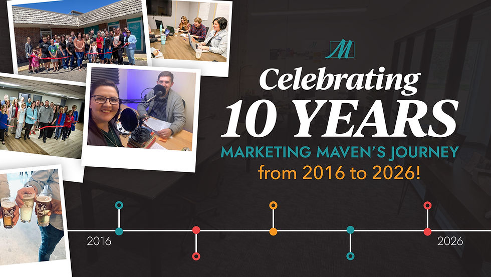 Marketing Maven Consulting Tenth Anniversary 2016 to 2026