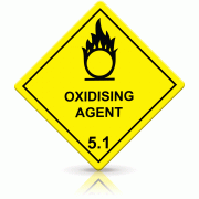 dangerous goods labels oxidising agent label makers australia