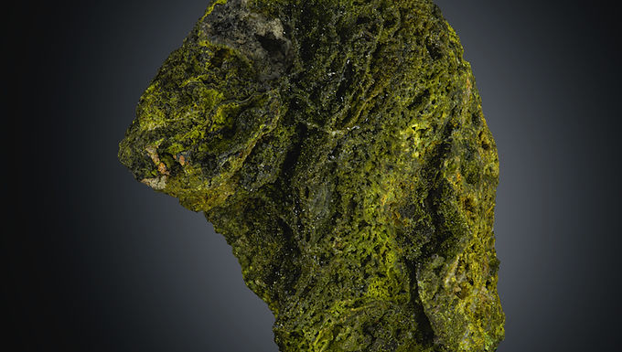 Pyromorphite - Wheatley Mines, Phoenixville Mining District, Pennsylvania, USA