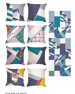 Tori McLean examples of Freelance Textile & Surface Design for Products and Bespoke Projects